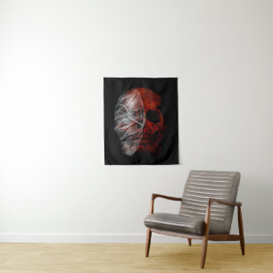 SKULL GRAPHIC HALLOWEEN GIFT DESIGN TAPESTRY
