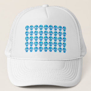 Skull Grid Cool Trucker Hat