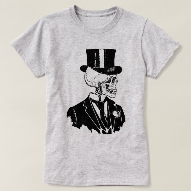 Skull Groom T-Shirt (Design Front)