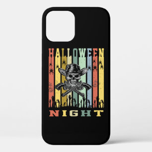 Skull Gun, Halloween Night iPhone 12 Pro Case