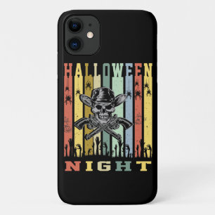 Skull Gun, Halloween Night iPhone 11 Case