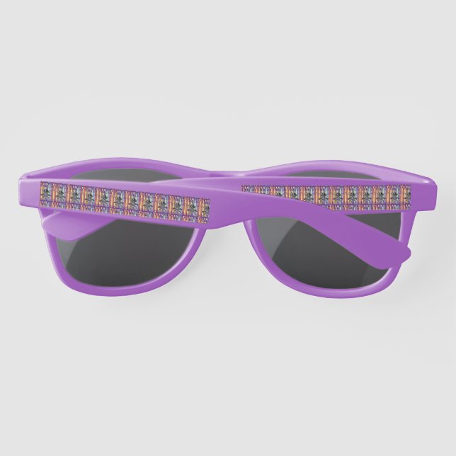 Skull Gun, Halloween Night Sunglasses (Back)