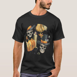 skull halloween 2025 T-Shirt