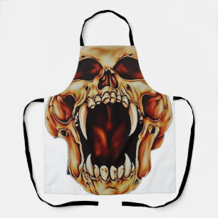 Skull Halloween      Apron