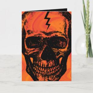 Skull Halloween Card
