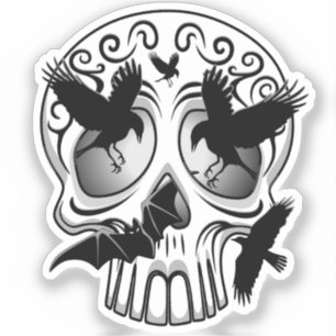 Skull Halloween Decorative Calaveras