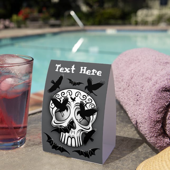 Skull Halloween Decorative Calaveras (Insitu(On Table))