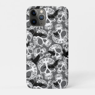 Skull Halloween Decorative Calaveras iPhone 11 Pro Case