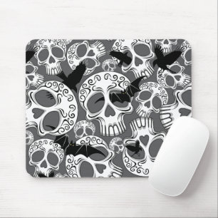 Skull Halloween Decorative Calaveras Mouse Pad
