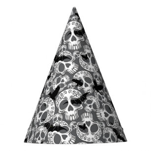 Skull Halloween Decorative Calaveras Party Hat