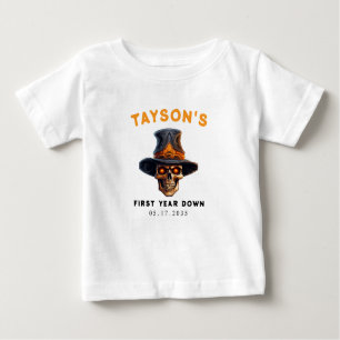 Skull Halloween Kids Costume Party – Cute & Spooky Baby T-Shirt
