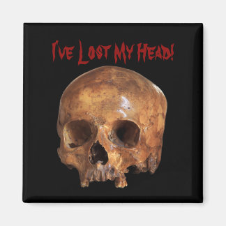 Skull Halloween Magnet