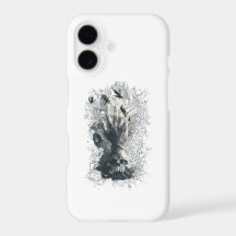 Skull Hand Ravens Gothic Dark Art Phone Case