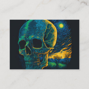 Skull Head Enclosure Card