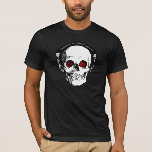 SKULL HEADPHONES SHIRT (Front)