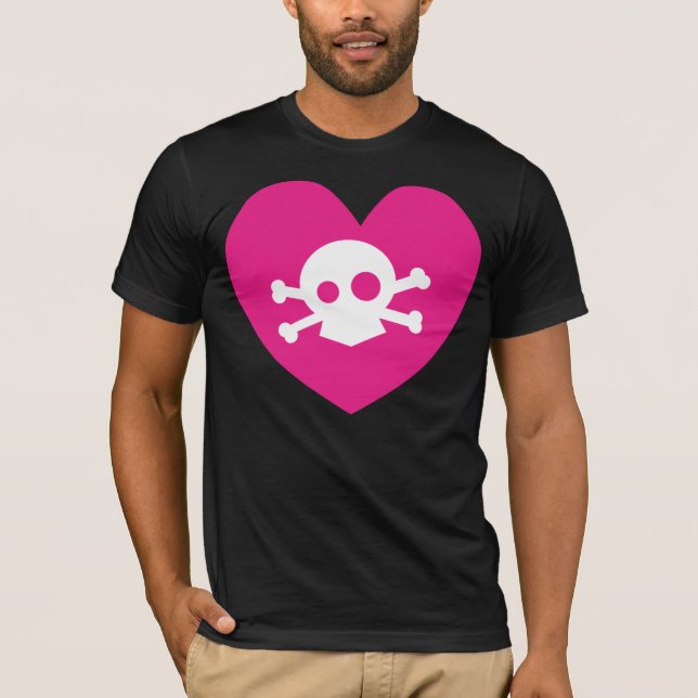 skull heart T-Shirt (Front)