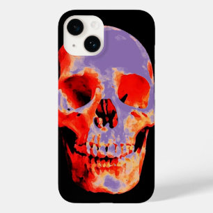 Skull Heavy Metal Rock Fantasy Art Case-Mate iPhone 14 Case