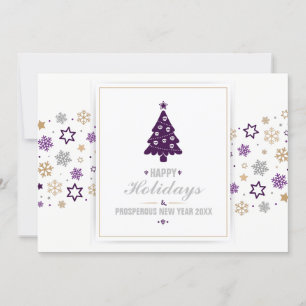 Skull Holiday Greetings Card