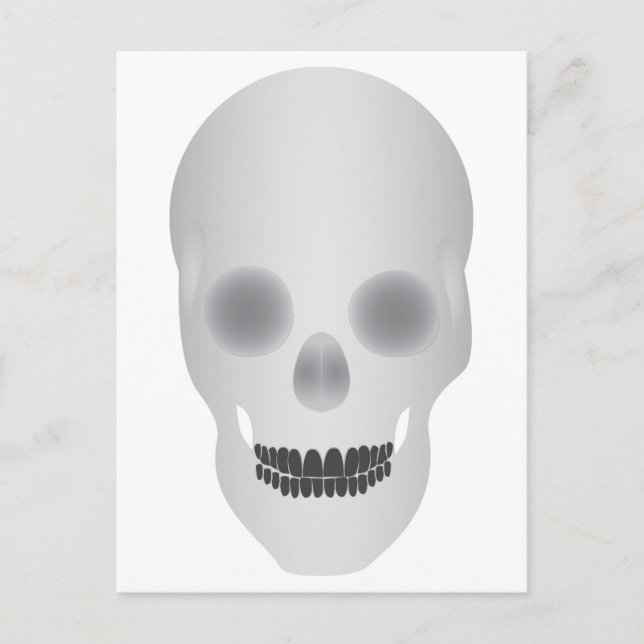 Skull Holiday Postcard (Front)