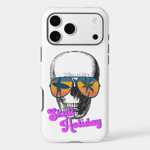 Skull Holiday Retro Sunset Glasses Surfing Coconut