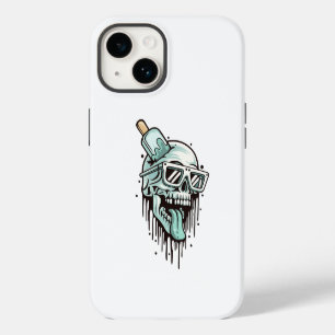 Skull Hoodie & Shades Phone Case – Edgy Urban Styl