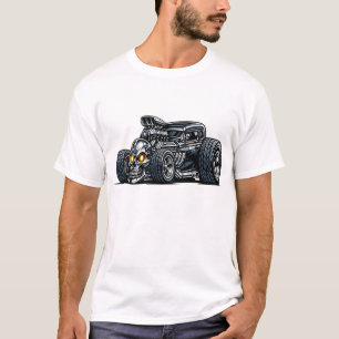 Skull Hot Rod T-Shirt