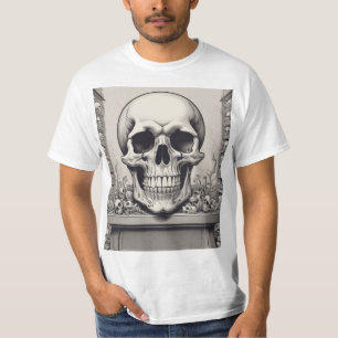 Skull Illustration T-Shirt