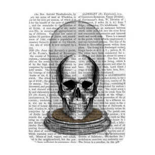 Skull In Bell Jar 2 Magnet