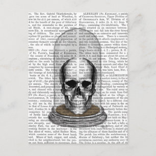 Skull In Bell Jar 2 Postcard