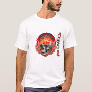 Skull in Flame T-Shirt