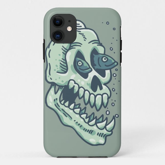 Skull in the depths Case-Mate iPhone case (Back)