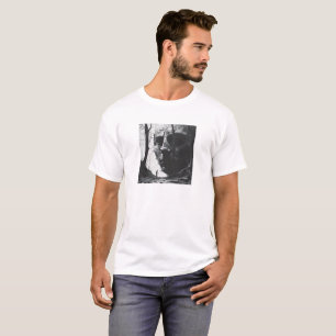Skull in the Woods Graphic T-Shirt   Dark Gothic 