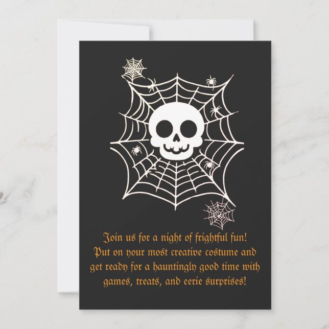 skull invitation (Front)