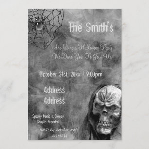 Skull Invitation