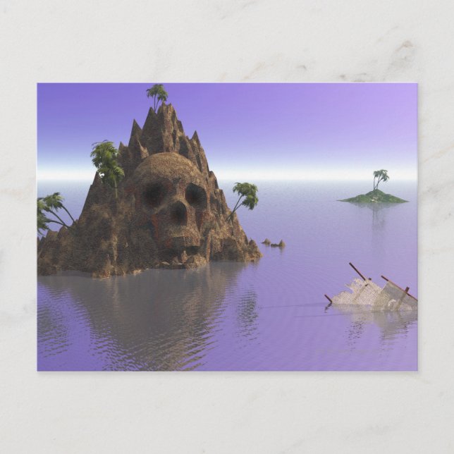 Skull island postcard (Front)