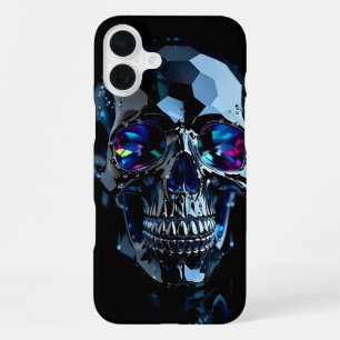Skull Jewel iPhone 16 Plus Case