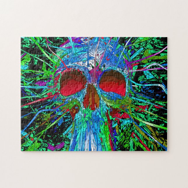 Skull Jigsaw Puzzle (Horizontal)