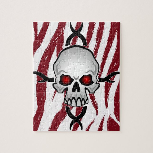 Skull Jigsaw Puzzle (Vertical)