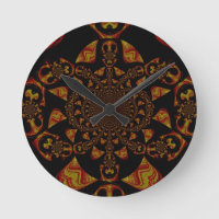 Skull Kaleidoscope Art Print