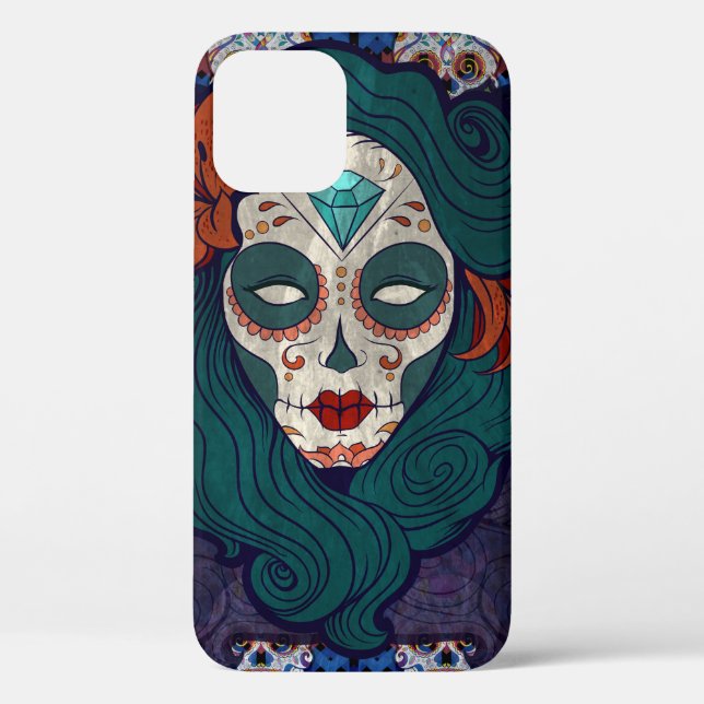 Skull Ladies Case-Mate iPhone Case (Back)
