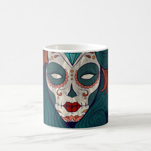 Skull Ladies Coffee Mug (Center)