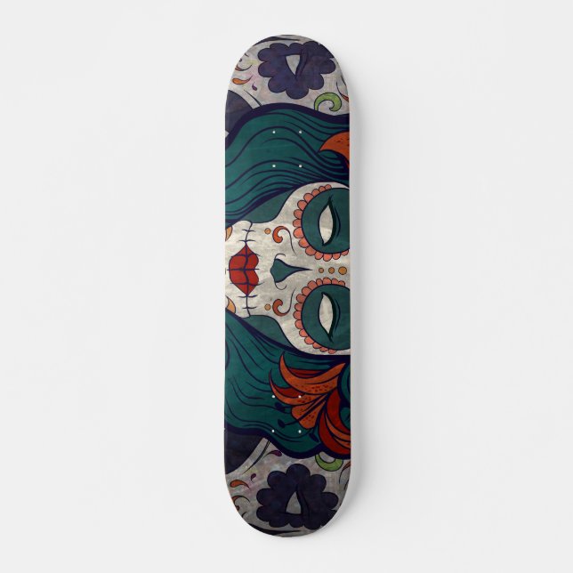 Skull Ladies Skateboard (Front)