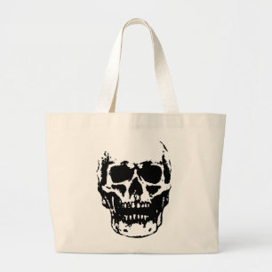 Skull Large Tote Bag
