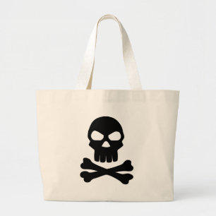 Skull Large Tote Bag