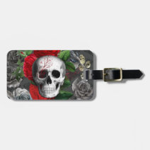 Skull Luggage Tag
