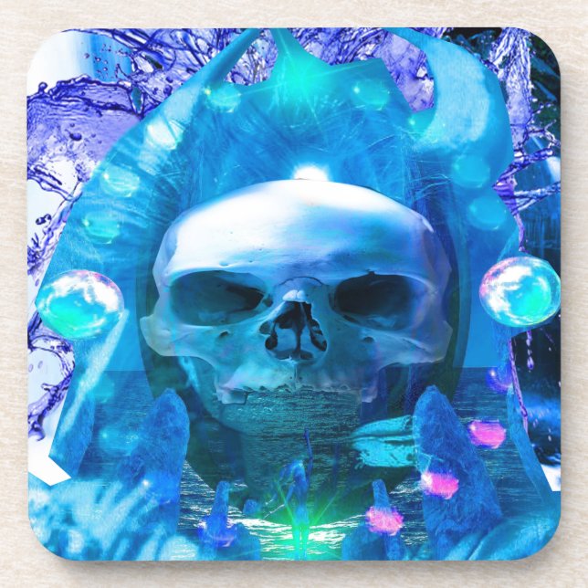 Skull Magician Coaster (Front)