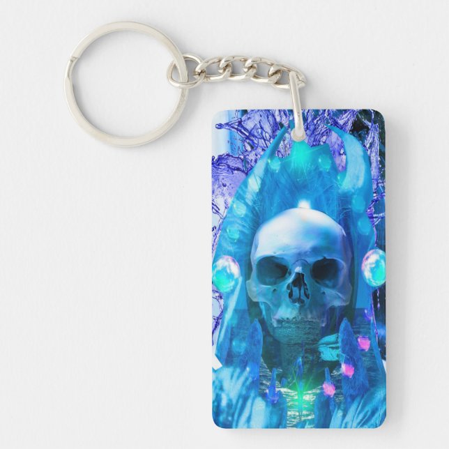 Skull Magician Key Ring (Front)