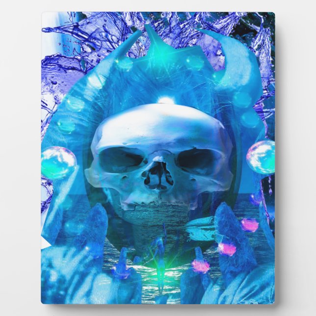 Skull  Magician Plaque (Front)