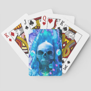 Skull  Magician Playing Cards