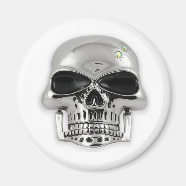 skull magnet (Front)